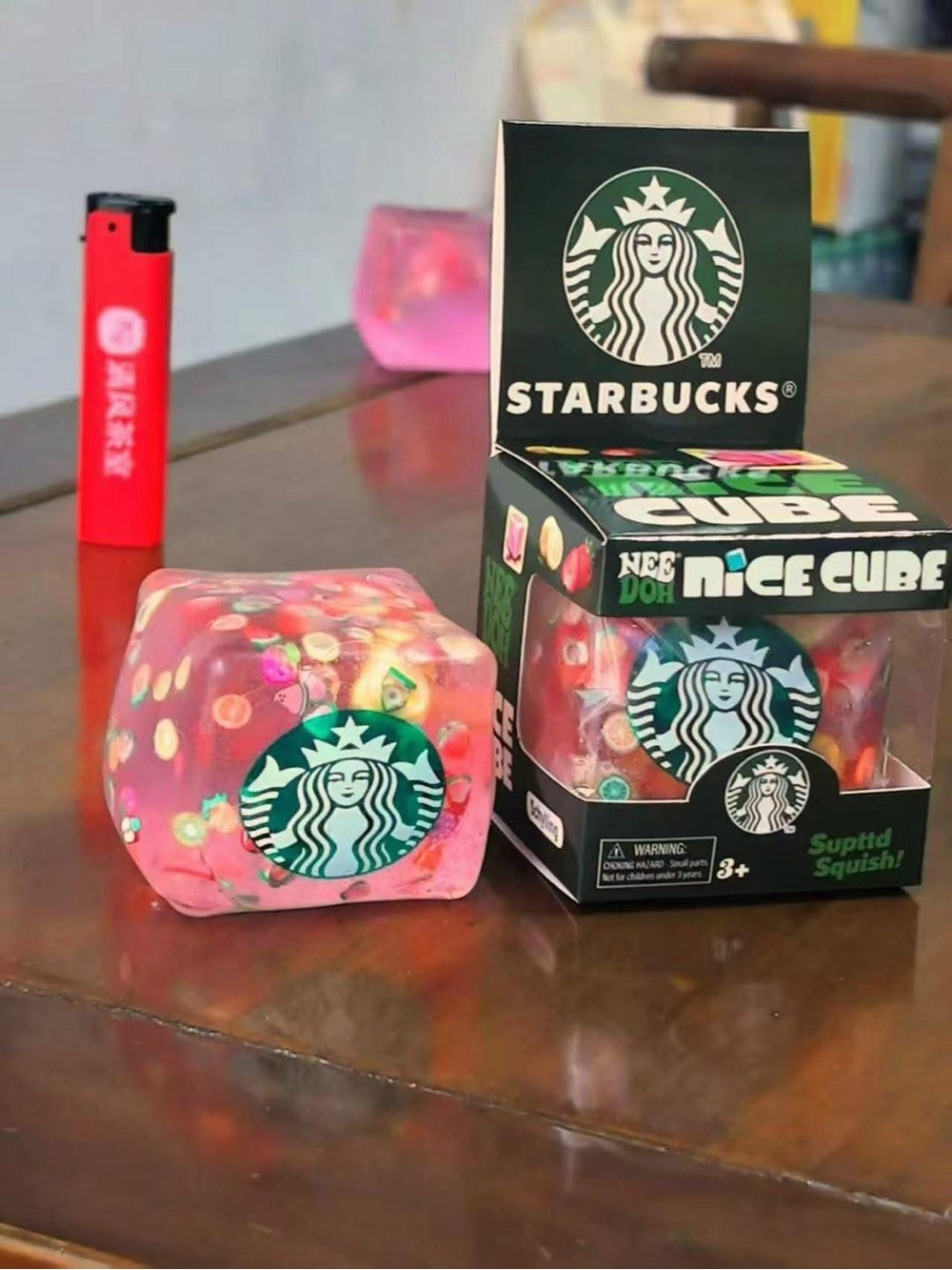 Starbucks Needoh Squishy Stress Relief Toy